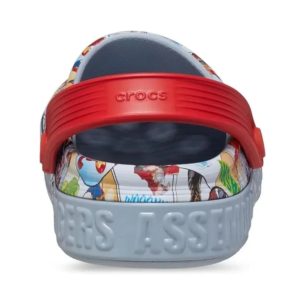 Crocs Avengers Off Court 209943-0ID Clogs Toddler 1 M Multi Casual Shoes TLW762